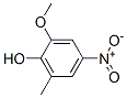 Phenol, 2-methoxy-6-methyl-4-nitro- (9CI) Struktur