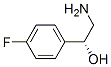 Benzenemethanol, alpha-(aminomethyl)-4-fluoro-, (alphaR)- (9CI) Struktur