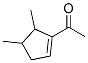 Ethanone, 1-(4,5-dimethyl-1-cyclopenten-1-yl)- (9CI) Struktur