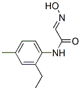 Acetamide, N-(2-ethyl-4-methylphenyl)-2-(hydroxyimino)- (9CI) Struktur