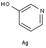 3-Pyridinol, silver(1+) salt Struktur