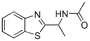 Acetamide, N-[1-(2-benzothiazolyl)ethyl]- (7CI,8CI) Struktur