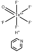 PYRIDINIUM PENTAFLUOROOXOTELLURATE(VI) Struktur