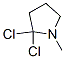 Pyrrolidine, 2,2-dichloro-1-methyl- (9CI) Struktur