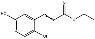 ethyl 2,5-dihydroxycinnamate Struktur