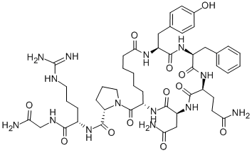 [ASU1,6,ARG8]-VASOPRESSIN Struktur