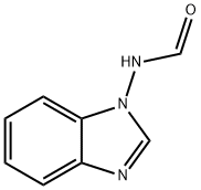 Formamide, N-1H-benzimidazol-1-yl- (9CI) Struktur