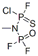 [Methyl(difluorophosphinyl)amino]chlorofluorophosphine sulfide Struktur