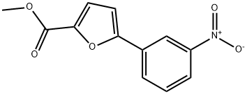 5-(3-NITROPHENYL)FURAN-2-CARBOXYLIC ACID METHYL ESTER Struktur