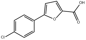 5-(4-氯苯基)-2-呋喃甲酸, 41019-45-8, 結(jié)構(gòu)式