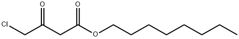 N-OCTYL 4-CHLOROACETOACETATE Struktur