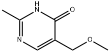 2-METHYL-4-HYDROXY-5-METHOXYMETHYLPYRIMIDINE Struktur