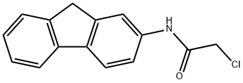 2-chloro-N-(9H-fluoren-2-yl)acetamide Struktur