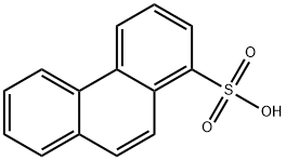 1-Phenanthrenesulfonic acid Struktur