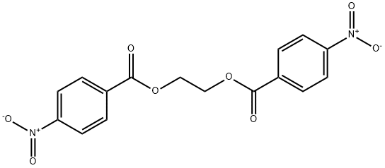 2-(4-nitrobenzoyl)oxyethyl 4-nitrobenzoate Struktur