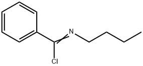 N-Butylbenzimidoyl chloride Struktur