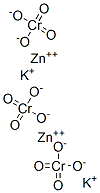 chromic acid, potassium zinc salt Struktur