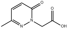 1(6H)-Pyridazineaceticacid,3-methyl-6-oxo-(9CI) Struktur