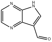 5H-Pyrrolo[2,3-b]pyrazine-7-carboxaldehyde (7CI,8CI,9CI) Struktur