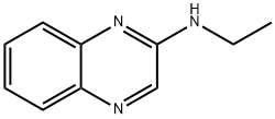 2-Quinoxalinamine,N-ethyl-(9CI) Struktur