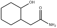 Cyclohexaneacetamide, 2-hydroxy- (9CI) Struktur