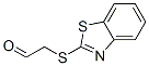 Acetaldehyde, (2-benzothiazolylthio)- (9CI) Struktur