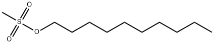 DECYL METHANE SULFATE Struktur