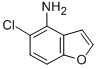 5-CHLORO-1-BENZOFURAN-4-AMINE Struktur