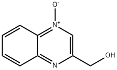 2-Quinoxalinemethanol,4-oxide(7CI,9CI) Struktur