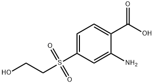 2-[(3-Amino-4-carboxyphenyl)-sulfonyl]-ethanol Struktur