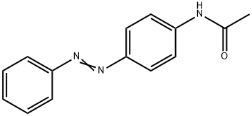 PARA-ACETAMIDOAZOBENZENE Struktur