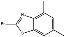 2-BROMO-4,6-DIMETHYLBENZOTHIAZOLE Struktur