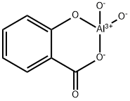 dihydroxyaluminium salicylate Struktur