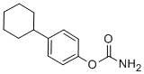 4-cyclohexyl-phenol carbamate Struktur