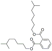 bis(6-methylheptyl) benzene-1,2-dicarboxylate Struktur