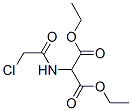 diethyl 2-[(2-chloroacetyl)amino]propanedioate Struktur