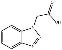 BENZOTRIAZOL-1-YL-ACETIC ACID Structure