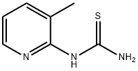 N-(3-Methyl-2-pyridyl)thiourea, 97% Struktur