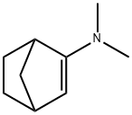 N,N-Dimethylbicyclo[2.2.1]hept-2-en-2-amine Struktur