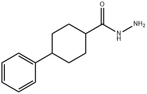 Cyclohexanecarboxylic acid, 4-phenyl-, hydrazide (9CI) Struktur