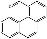 phenanthrene-4-carbaldehyde Struktur