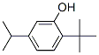 2-(1,1-Dimethylethyl)-5-(1-methylethyl)phenol Struktur