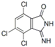 4,5,7-Trichloro-3-iminoisoindolin-1-one Struktur