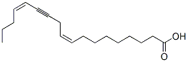 (9Z,14Z)-9,14-Octadecadiene-12-yneoic acid Struktur