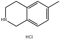 6-METHYL-1,2,3,4-TETRAHYDRO-ISOQUINOLINE HYDROCHLORIDE Struktur