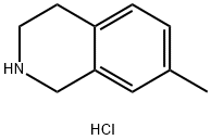 7-METHYL-1,2,3,4-TETRAHYDRO-ISOQUINOLINE HYDROCHLORIDE Struktur