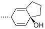 3aH-Inden-3a-ol, 1,2,3,6-tetrahydro-6-methyl-, (3aS,6S)- (9CI) Struktur