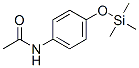 N-[4-[(Trimethylsilyl)oxy]phenyl]acetamide Struktur