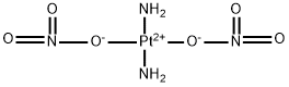 diamminebis(nitrato-O)platinum  Structure