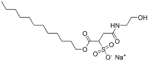 4-[(2-羥乙基)氨基]-4-氧代磺基丁酸十二烷基酯單鈉鹽, 41588-58-3, 結(jié)構(gòu)式